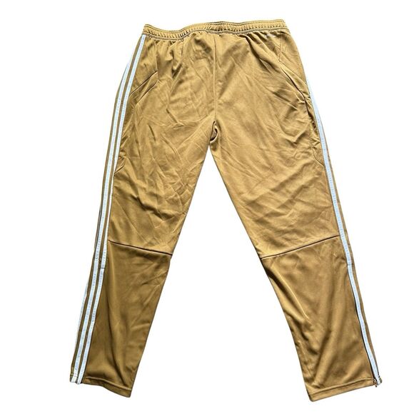 Adidas Tiro 19 Aeroready 3-Stripe Performance Track Pants Women's 2XL Brown NEW - Picture 4 of 7
